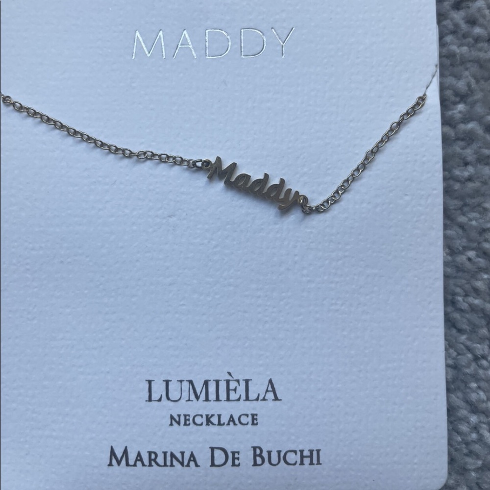 Lumiela silver ‘Maddy’ necklace